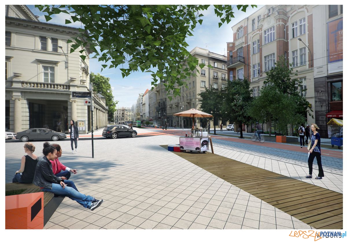 Projekt rewitalizacji centrum Poznania Foto: UMP Projekt rewitalizacji centrum Poznania Foto: UMP