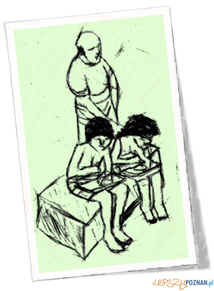 Uczniowie babilońscy uczą się w szkole trudnej sztuki pisma klinowego Foto: L. Bartkowiak Uczniowie babilońscy uczą się w szkole trudnej sztuki pisma klinowego Foto: L. Bartkowiak