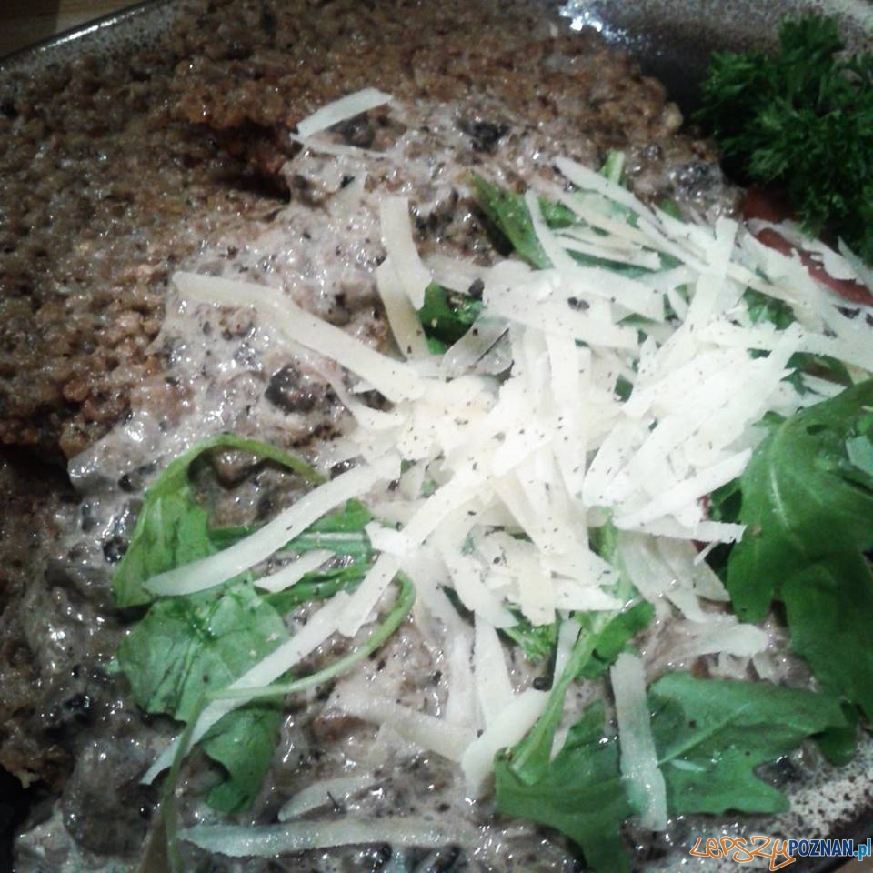 kasza z rukolą Foto: Qlinarny Qń - Daniel Konieczny kasza z rukolą Foto: Qlinarny Qń - Daniel Konieczny