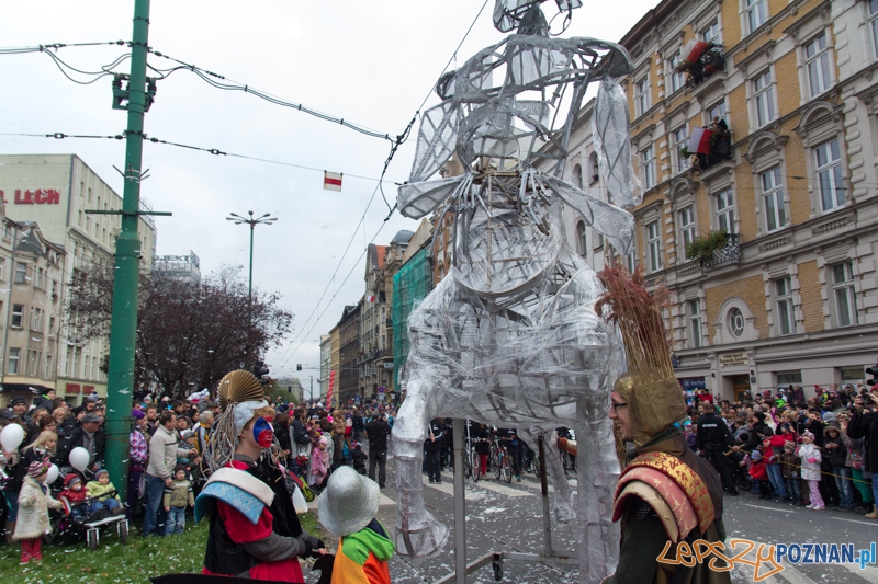 Imieniny Świętego Marcina - pochód. 11.11.2013 r. Foto: lepszyPOZNAN.pl / Piotr Rychter Imieniny Świętego Marcina - pochód. 11.11.2013 r. Foto: lepszyPOZNAN.pl / Piotr Rychter