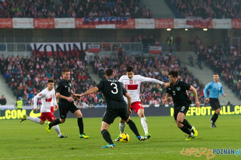 Mecz towarzyski Polska - Irlandia, Poznań Inea Stadion - 19.11.2013 r. Foto: lepszyPOZNAN.pl/ Piotr Rychter Mecz towarzyski Polska - Irlandia, Poznań Inea Stadion - 19.11.2013 r. Foto: lepszyPOZNAN.pl/ Piotr Rychter