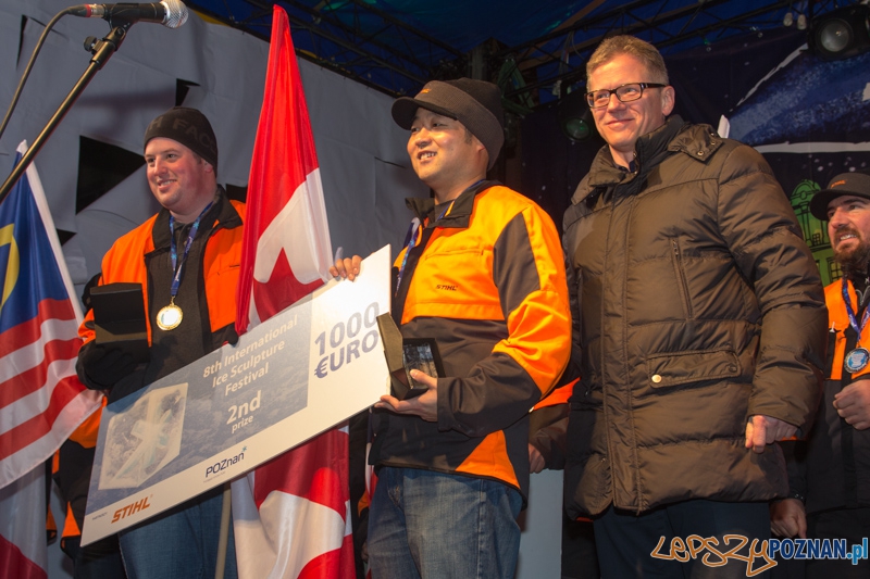 Wręczenie nagród Festiwalu Rzeźby Lodowej Foto: lepszyPOZNAN.pl / Piotr Rychter Wręczenie nagród Festiwalu Rzeźby Lodowej Foto: lepszyPOZNAN.pl / Piotr Rychter