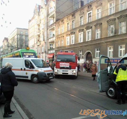 Wypadek na ul. 28 Czerwca 1956 Foto: Dawid Wypadek na ul. 28 Czerwca 1956 Foto: Dawid