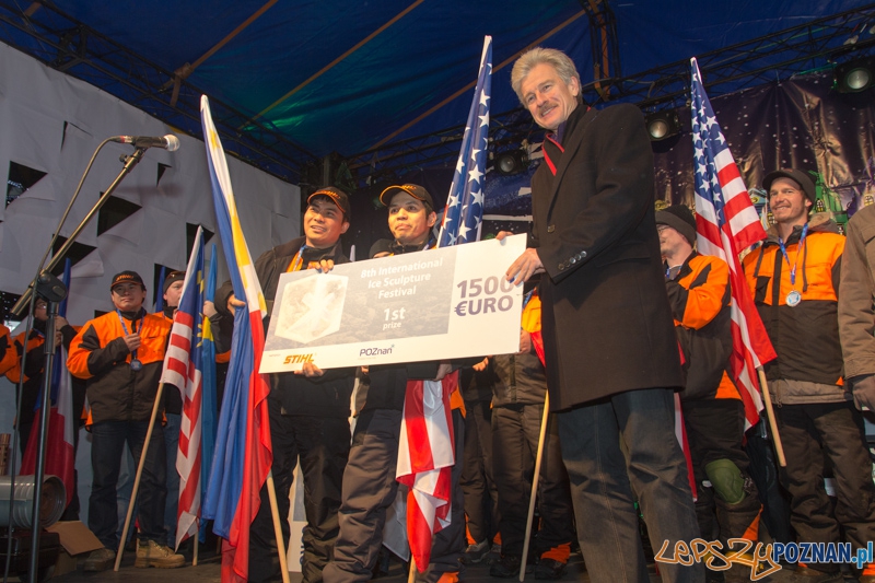 Wręczenie nagród Festiwalu Rzeźby Lodowej Foto: lepszyPOZNAN.pl / Piotr Rychter Wręczenie nagród Festiwalu Rzeźby Lodowej Foto: lepszyPOZNAN.pl / Piotr Rychter