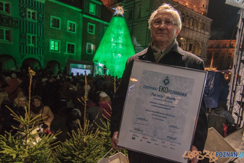 Miejska ekochoinka już rozświetlona - Poznań 14.12.2013 r. Foto: LepszyPOZNAN.pl / Paweł Rychter Miejska ekochoinka już rozświetlona - Poznań 14.12.2013 r. Foto: LepszyPOZNAN.pl / Paweł Rychter