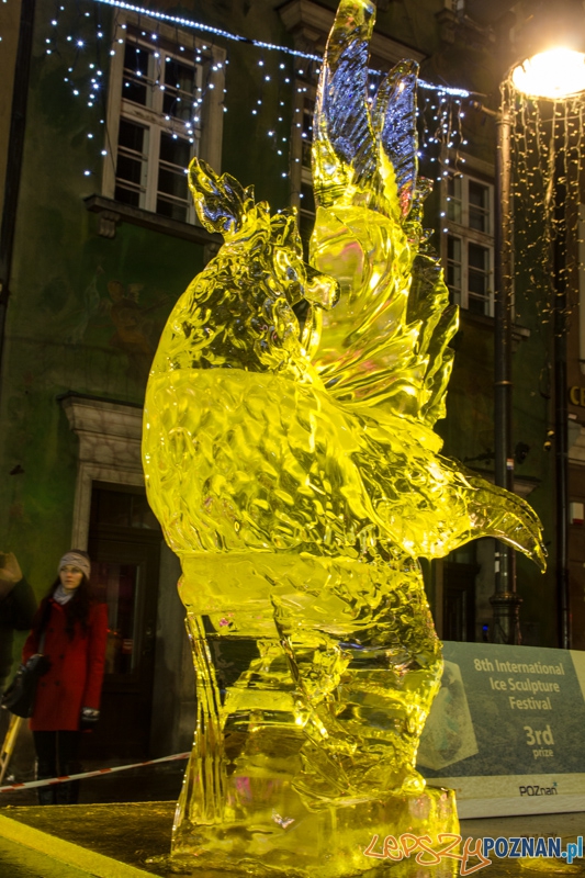 VIII Międzynarodowy Festiwal Rzeźby Lodowej - III nagroda Foto: lepszyPOZNAN.pl / Piotr Rychter VIII Międzynarodowy Festiwal Rzeźby Lodowej - III nagroda Foto: lepszyPOZNAN.pl / Piotr Rychter