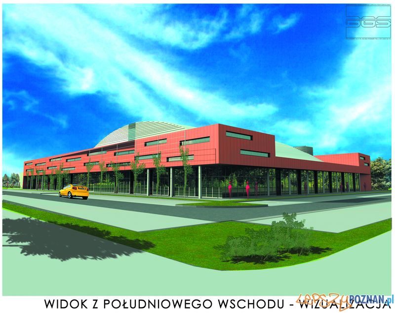 Wizualizacja hali w Rokietnicy Foto: ROS Wizualizacja hali w Rokietnicy Foto: ROS