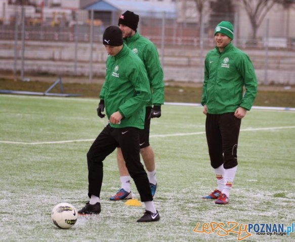 Warta trenuje przy Bułgarskiej Foto: Roger Gorączniak Warta trenuje przy Bułgarskiej Foto: Roger Gorączniak