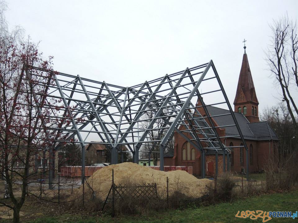 Prace przy budowie nowej części kościoła w Rokietnicy Foto: Front Architects Prace przy budowie nowej części kościoła w Rokietnicy Foto: Front Architects