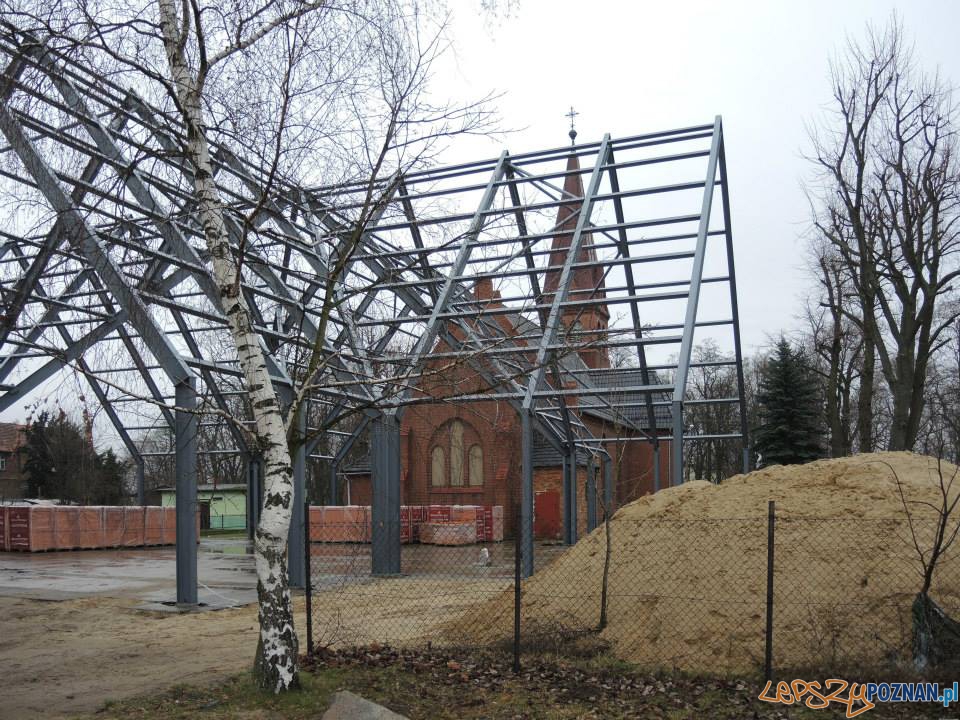 Prace przy budowie nowej części kościoła w Rokietnicy Foto: Front Architects Prace przy budowie nowej części kościoła w Rokietnicy Foto: Front Architects