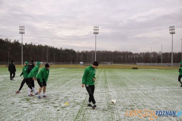 Trening Warty na stadionie przy Bułgarskiej Foto: Roger Gorączniak Trening Warty na stadionie przy Bułgarskiej Foto: Roger Gorączniak
