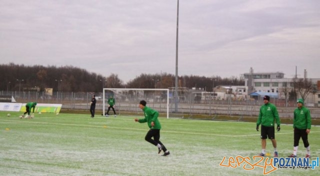 Warta trenuje na Bułgarskiej Foto: Roger Gorączniak Warta trenuje na Bułgarskiej Foto: Roger Gorączniak