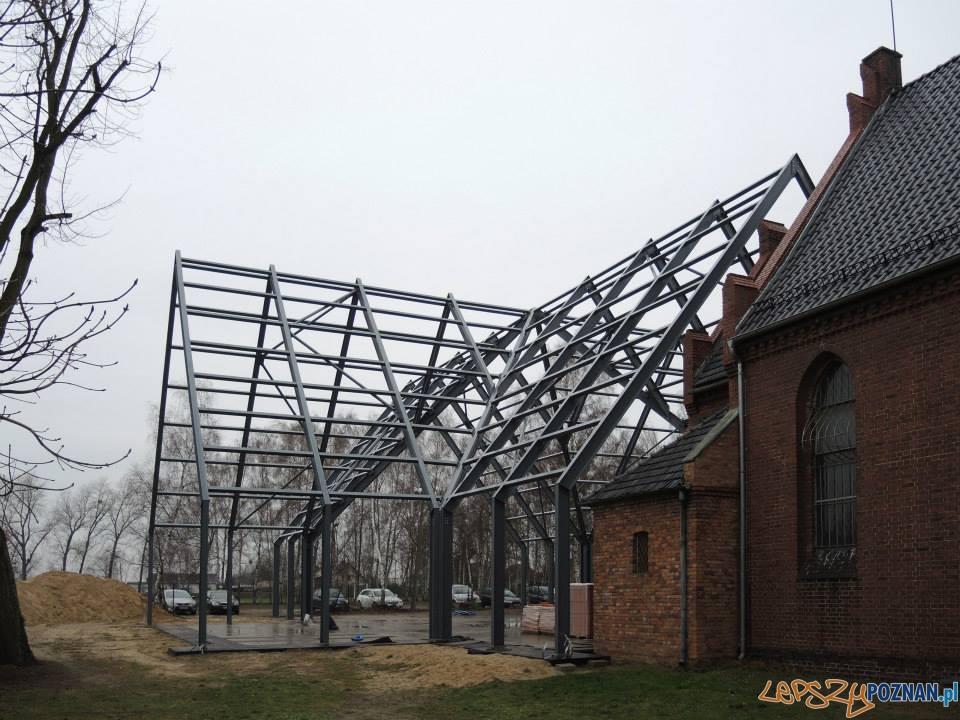 Prace przy budowie nowej części kościoła w Rokietnicy Foto: Front Architects Prace przy budowie nowej części kościoła w Rokietnicy Foto: Front Architects