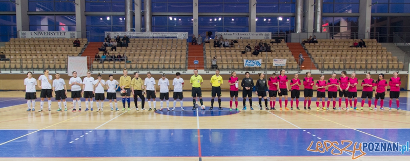 Mecz Ekstraklasy futsalu kobiet UAM – Kresowiak Orion Siemiatycze Foto: lepszyPOZNAN.pl / Piotr Rychter Mecz Ekstraklasy futsalu kobiet UAM – Kresowiak Orion Siemiatycze Foto: lepszyPOZNAN.pl / Piotr Rychter