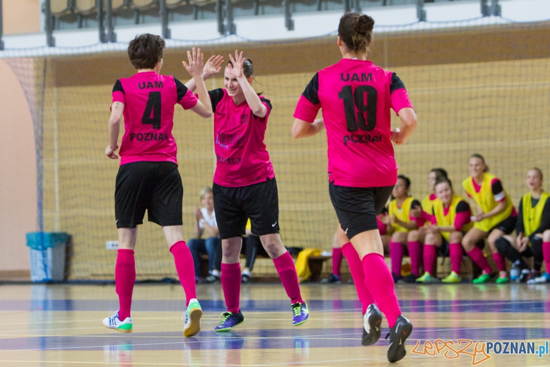 Mecz Ekstraklasy futsalu kobiet UAM – Kresowiak Orion Siemiatycze Foto: lepszyPOZNAN.pl / Piotr Rychter Mecz Ekstraklasy futsalu kobiet UAM – Kresowiak Orion Siemiatycze Foto: lepszyPOZNAN.pl / Piotr Rychter