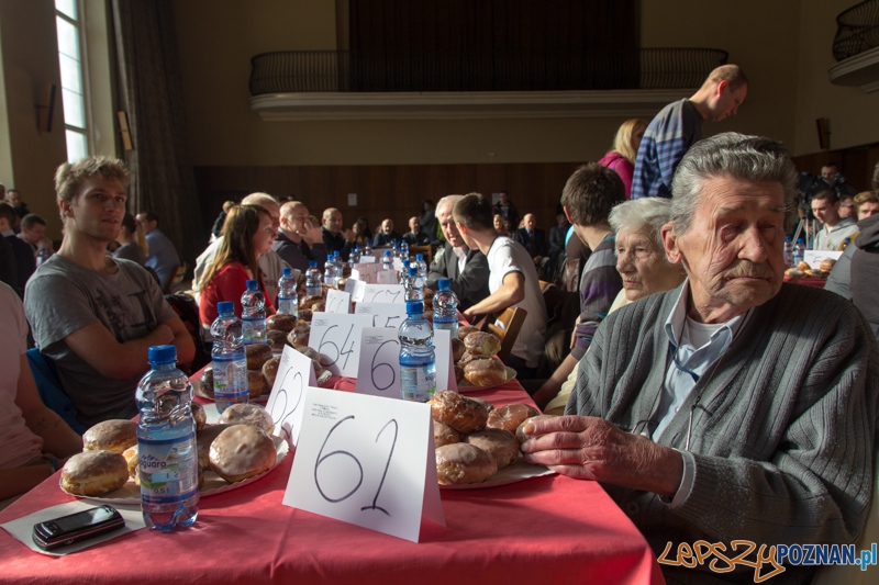 X Mistrzostwa Poznania w jedzeniu pączków na czas Foto: lepszyPOZNAN.pl / Piotr Rychter X Mistrzostwa Poznania w jedzeniu pączków na czas Foto: lepszyPOZNAN.pl / Piotr Rychter