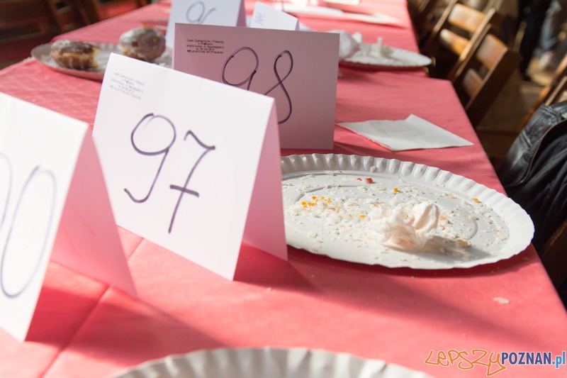 X Mistrzostwa Poznania w jedzeniu pączków na czas Foto: lepszyPOZNAN.pl / Piotr Rychter X Mistrzostwa Poznania w jedzeniu pączków na czas Foto: lepszyPOZNAN.pl / Piotr Rychter