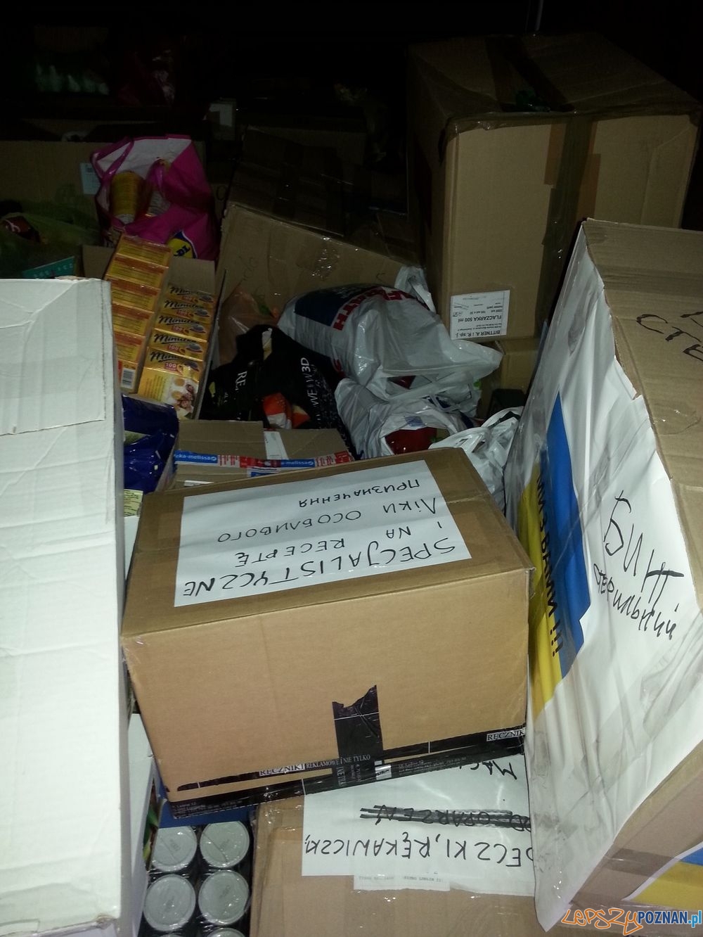 dary z Poznania dotarly do Lwowa 03 Foto: dary z Poznania dotarly do Lwowa 03 Foto: