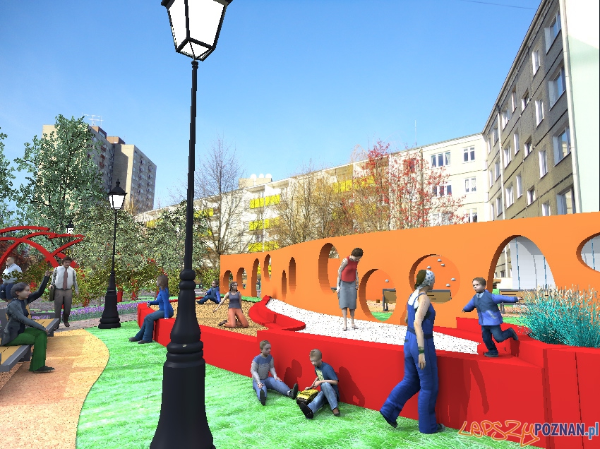 Skwer na Śmiałego (2) Foto: Skwer na Śmiałego (2) Foto: