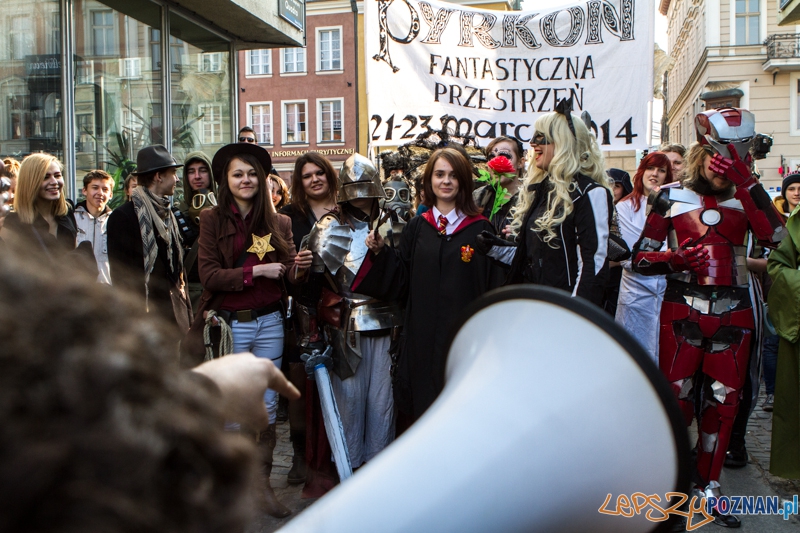 Fantastyczny Korowód na Festiwal Pyrkon 2014 - Poznań 01.03.2014 r. Foto: LepszyPOZNAN.pl / Paweł Rychter Fantastyczny Korowód na Festiwal Pyrkon 2014 - Poznań 01.03.2014 r. Foto: LepszyPOZNAN.pl / Paweł Rychter