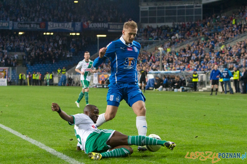 27. kolejka T-Mobile Ekstraklasy - Lech Poznań - Lechia Gdańsk (Łukasz Teodorczyk, Christopher Oualambeo) Foto: lepszyPOZNAN.pl / Piotr Rychter 27. kolejka T-Mobile Ekstraklasy - Lech Poznań - Lechia Gdańsk (Łukasz Teodorczyk, Christopher Oualambeo) Foto: lepszyPOZNAN.pl / Piotr Rychter