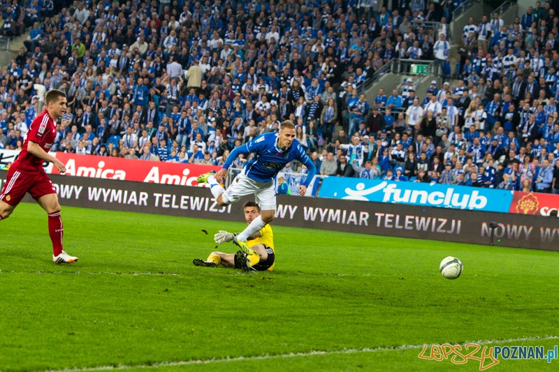 31. kolejka T-Mobile Ekstraklasy - Lech Poznań - Wisła Kraków (Łukasz Teodorczyk, Michał Miśkiewicz) Foto: lepszyPOZNAN.pl / Piotr Rychter 31. kolejka T-Mobile Ekstraklasy - Lech Poznań - Wisła Kraków (Łukasz Teodorczyk, Michał Miśkiewicz) Foto: lepszyPOZNAN.pl / Piotr Rychter