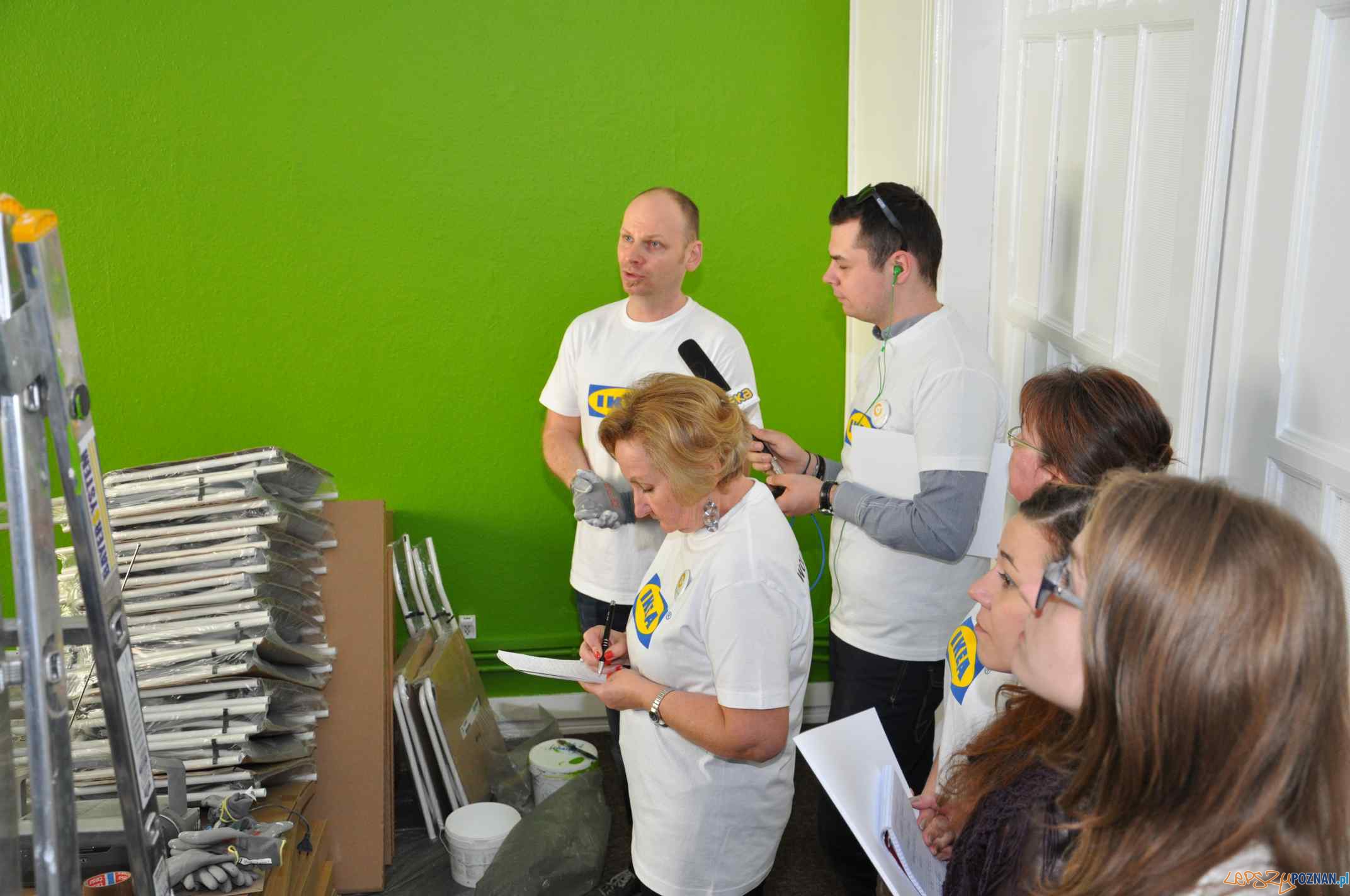 Wolontariusze z IKEA remontują lokal Fundacji Dziecko w Centrum Foto: materiały prasowe Wolontariusze z IKEA remontują lokal Fundacji Dziecko w Centrum Foto: materiały prasowe