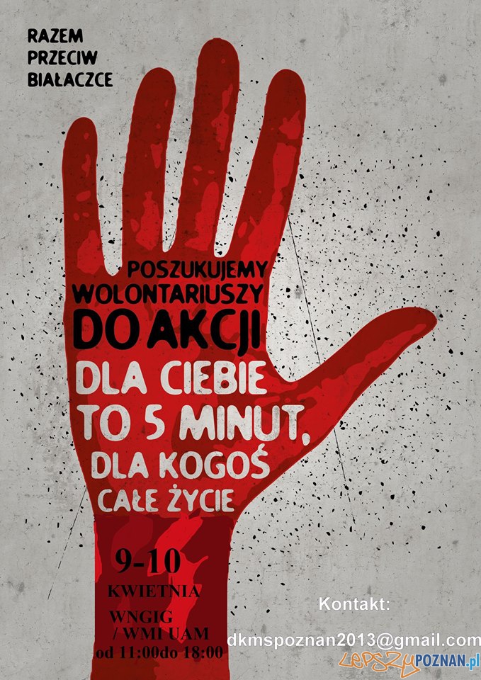 Razem przeciw białaczce Foto: Razem przeciw białaczce Foto: