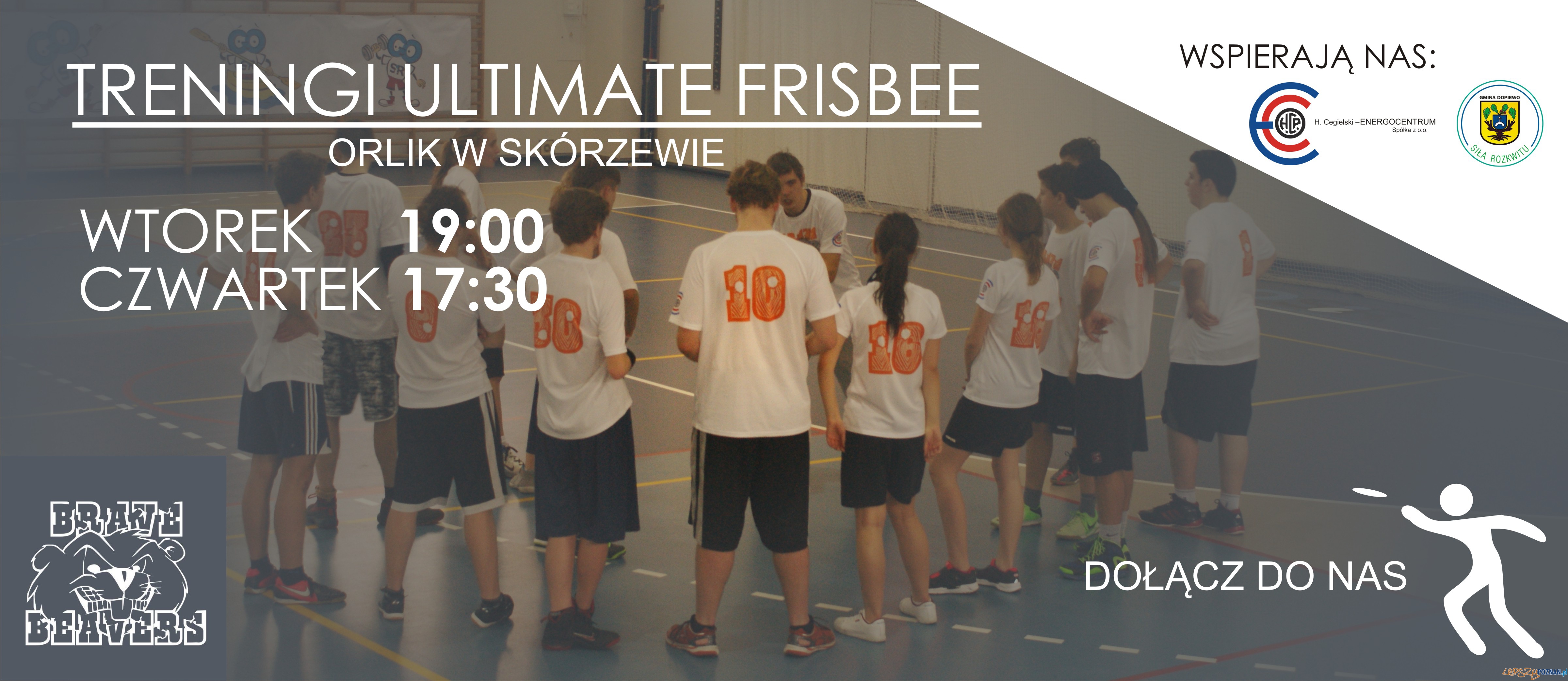 Zaproszenie na trening frisbee Foto: Zaproszenie na trening frisbee Foto: