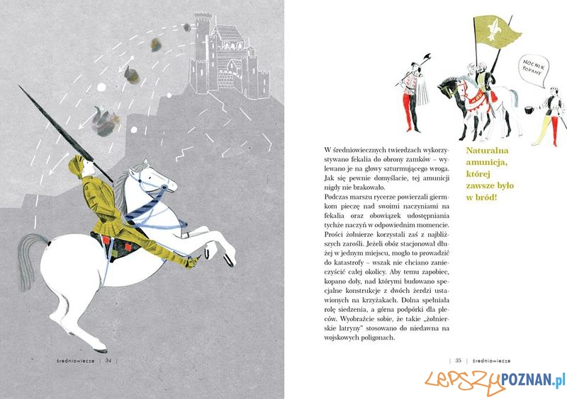 Rycerz na koniu atakowany bronią, ktorej było pod dostatkiem Foto: Wydawnictwo Albus Rycerz na koniu atakowany bronią, ktorej było pod dostatkiem Foto: Wydawnictwo Albus