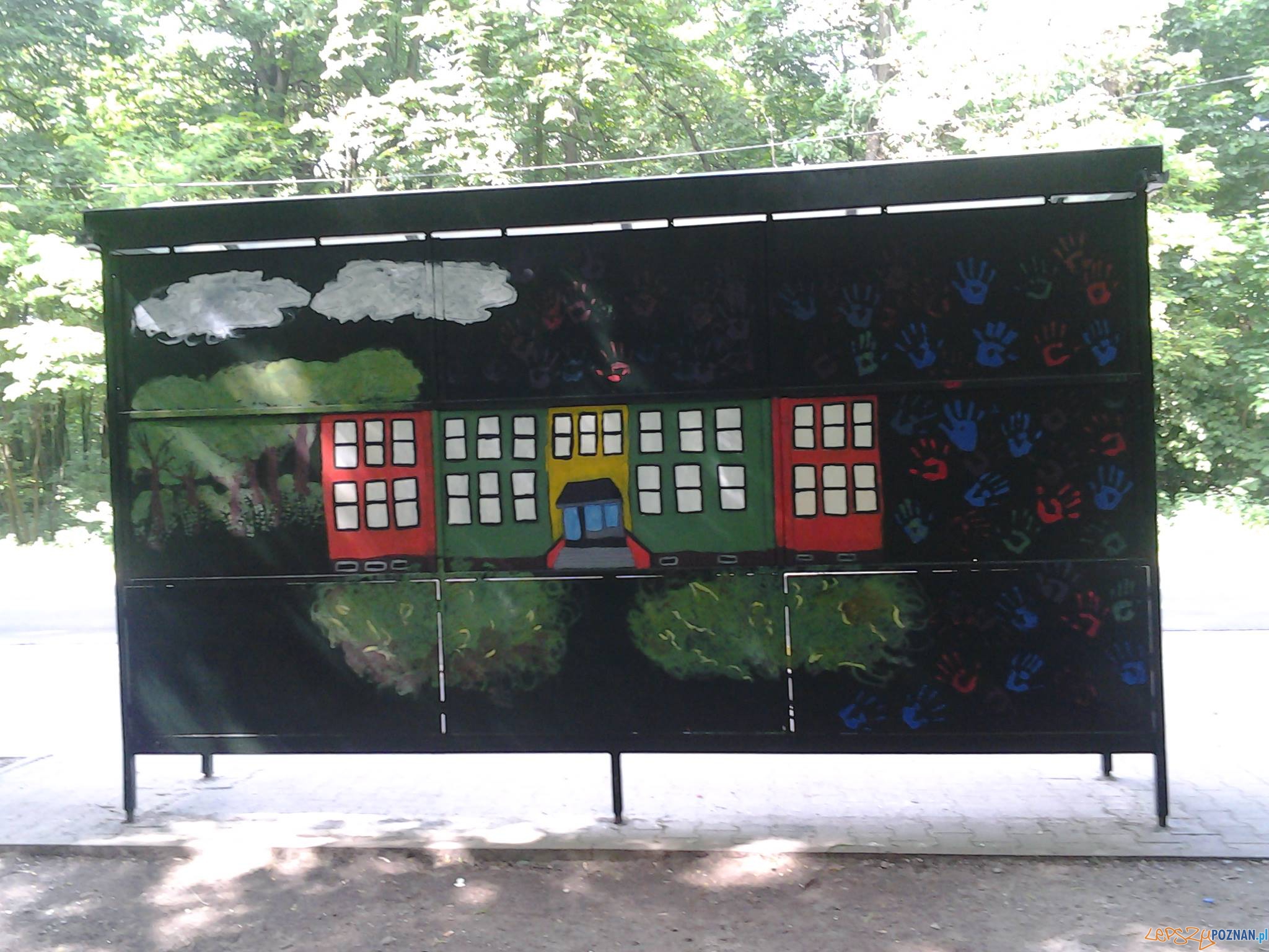 Przystanek jak malowany Foto: facebook / Przystanek.Folwarczna Przystanek jak malowany Foto: facebook / Przystanek.Folwarczna