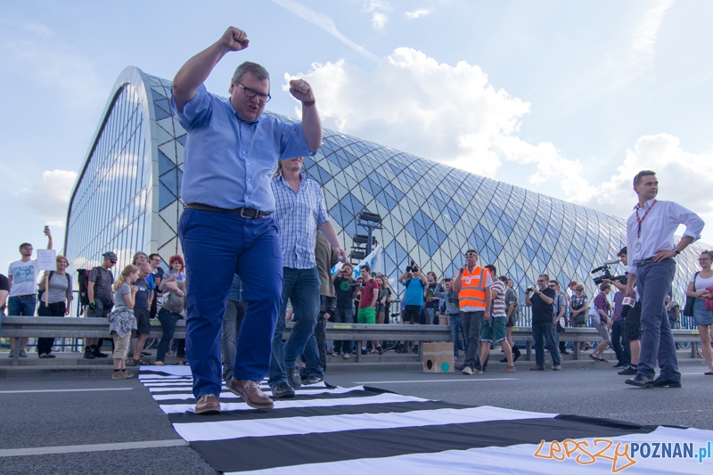 Uwolnić Zebrę Foto: lepszyPOZNAN.pl / Piotr Rychter Uwolnić Zebrę Foto: lepszyPOZNAN.pl / Piotr Rychter