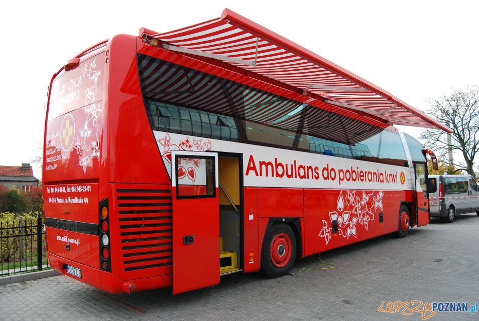 Krwiobus w Poznaniu Foto: mat.prasowe Krwiobus w Poznaniu Foto: mat.prasowe