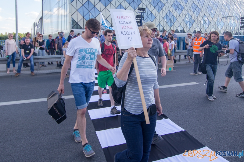 Uwolnić Zebrę Foto: lepszyPOZNAN.pl / Piotr Rychter Uwolnić Zebrę Foto: lepszyPOZNAN.pl / Piotr Rychter