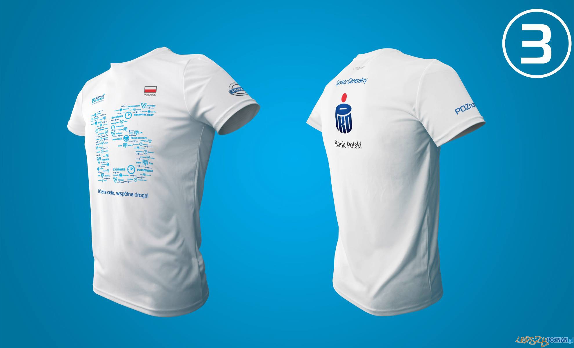 Projekty koszulek na 15. Poznań Maraton Foto: Projekty koszulek na 15. Poznań Maraton Foto: