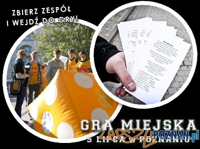 Gra Miejska na sportowo (plakat)  Foto: materiały prasowe