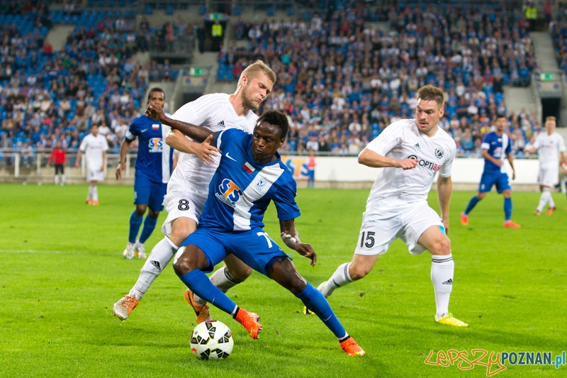 Lech Poznań - Nõmme Kalju (Muhamed Keita, Karl Mool, Juri Jevdokimov) Foto: lepszyPOZNAN.pl / Piotr Rychter Lech Poznań - Nõmme Kalju (Muhamed Keita, Karl Mool, Juri Jevdokimov) Foto: lepszyPOZNAN.pl / Piotr Rychter