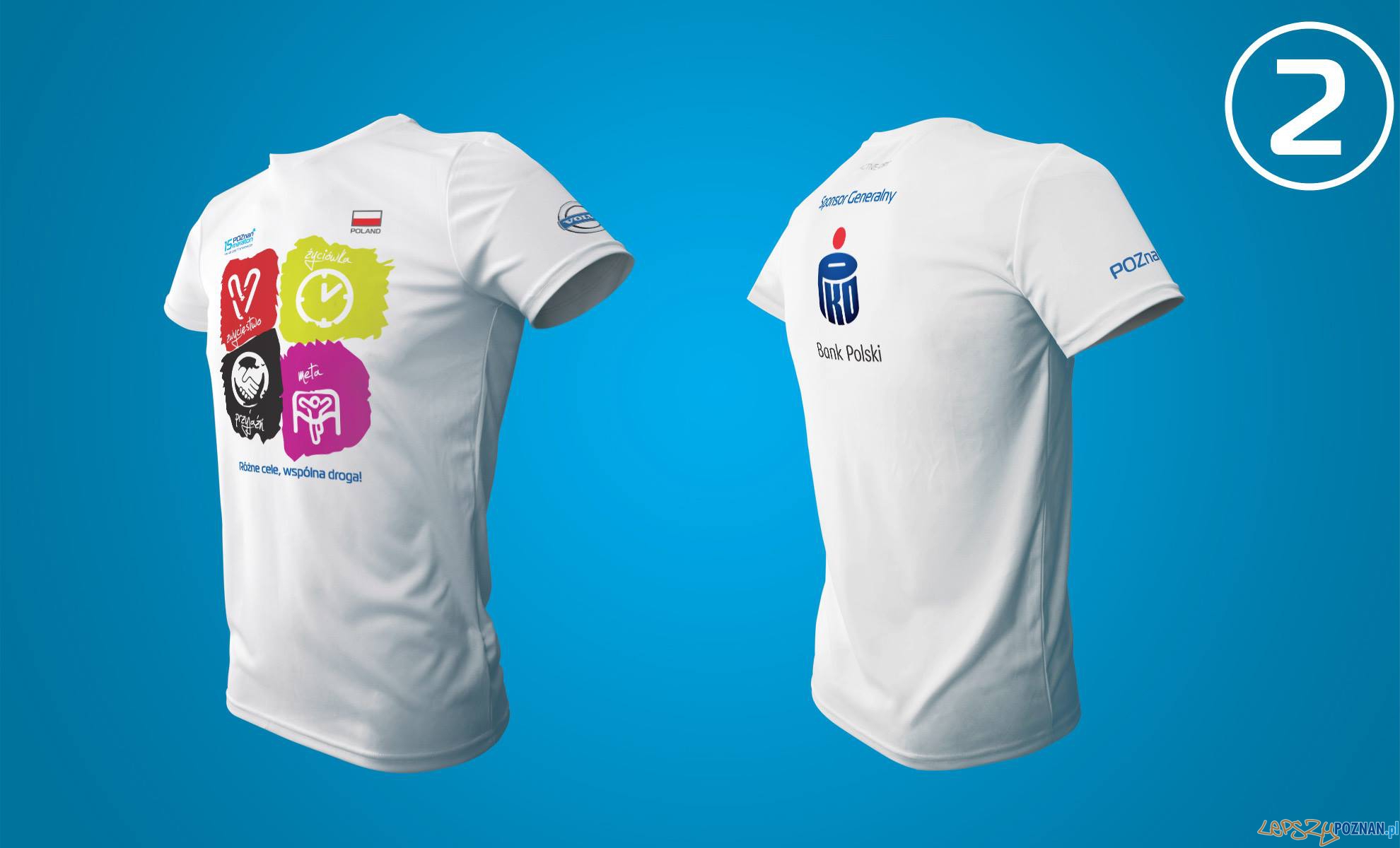Projekty koszulek na 15. Poznań Maraton Foto: Projekty koszulek na 15. Poznań Maraton Foto: