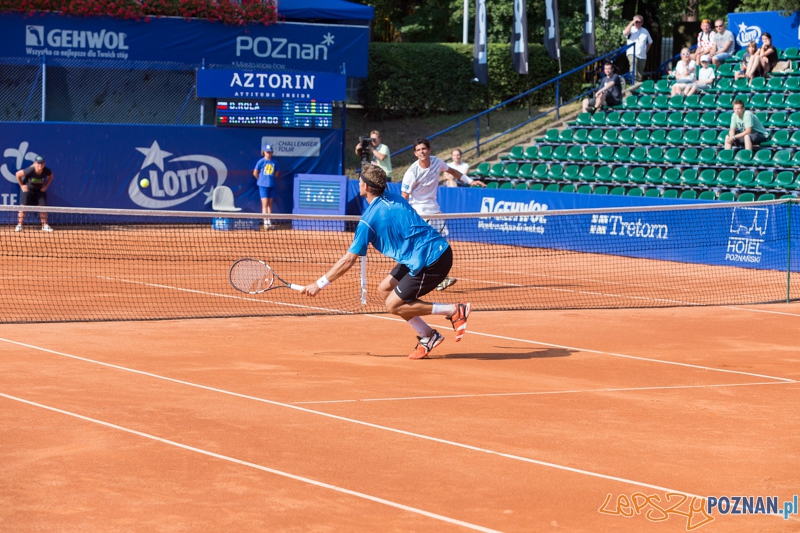 Poznan Open 2014 - Blaz Rola vs. Rui Machado Foto: lepszyPOZNAN.pl / Piotr Rychter Poznan Open 2014 - Blaz Rola vs. Rui Machado Foto: lepszyPOZNAN.pl / Piotr Rychter