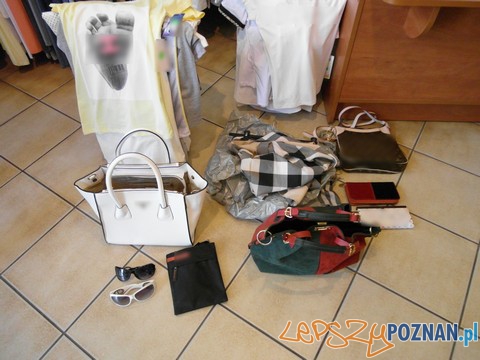 Podróbki warte 150.000 złotych  Foto: KW Policji w Poznaniu 