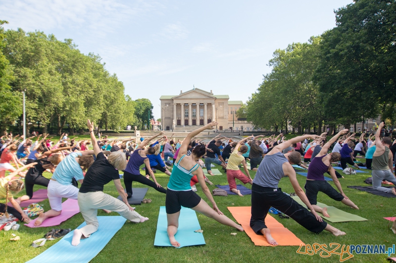 Joga przy Operze Foto: lepszyPOZNAN.pl / Piotr Rychter Joga przy Operze Foto: lepszyPOZNAN.pl / Piotr Rychter