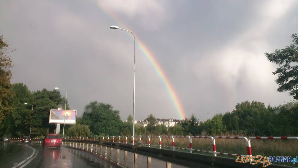 Tęcza nad Poznaniem Foto: Anna Maria Kozłowska Tęcza nad Poznaniem Foto: Anna Maria Kozłowska