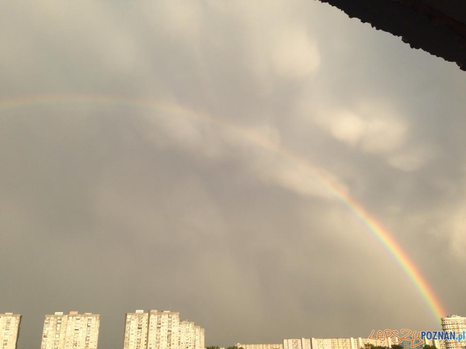 Tęcza nad Poznaniem Foto: Przemyslaw Marcinski Tęcza nad Poznaniem Foto: Przemyslaw Marcinski