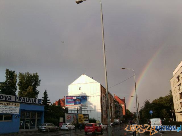 Tęcza nad Poznaniem Foto: Małgorzata Chądzyńska Tęcza nad Poznaniem Foto: Małgorzata Chądzyńska