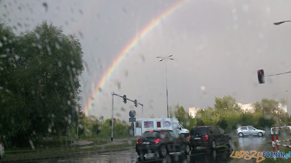 Tęcza nad Poznaniem Foto: Anna Maria Kozłowska Tęcza nad Poznaniem Foto: Anna Maria Kozłowska
