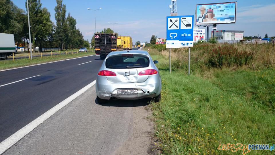 Wypadek na ul. Krzywoustego Foto: JRG 6 / mł. kpt. Paweł Zieliński Wypadek na ul. Krzywoustego Foto: JRG 6 / mł. kpt. Paweł Zieliński