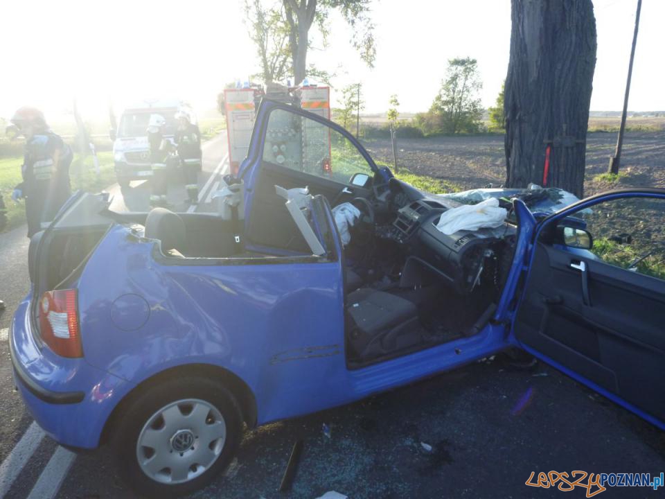 Wypadek w Uchorowie Foto: PSP JRG 8 Wypadek w Uchorowie Foto: PSP JRG 8