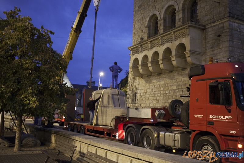 "Oko pamięci" autorstwa Horsta Hoheisela i Andreasa Knitza - Poznań 10.09.2014 r. Foto: Leszek Jańczak © CK ZAMEK "Oko pamięci" autorstwa Horsta Hoheisela i Andreasa Knitza - Poznań 10.09.2014 r. Foto: Leszek Jańczak © CK ZAMEK