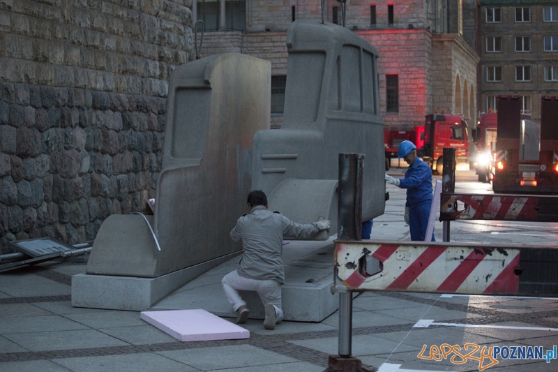 "Oko pamięci" autorstwa Horsta Hoheisela i Andreasa Knitza - Poznań 10.09.2014 r. Foto: Leszek Jańczak © CK ZAMEK "Oko pamięci" autorstwa Horsta Hoheisela i Andreasa Knitza - Poznań 10.09.2014 r. Foto: Leszek Jańczak © CK ZAMEK