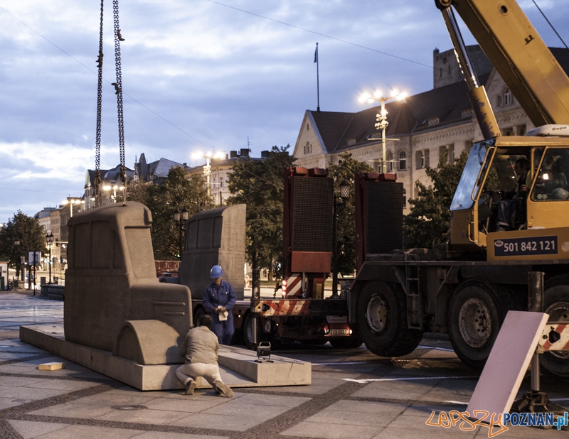 "Oko pamięci" autorstwa Horsta Hoheisela i Andreasa Knitza - Poznań 10.09.2014 r. Foto: Leszek Jańczak © CK ZAMEK "Oko pamięci" autorstwa Horsta Hoheisela i Andreasa Knitza - Poznań 10.09.2014 r. Foto: Leszek Jańczak © CK ZAMEK